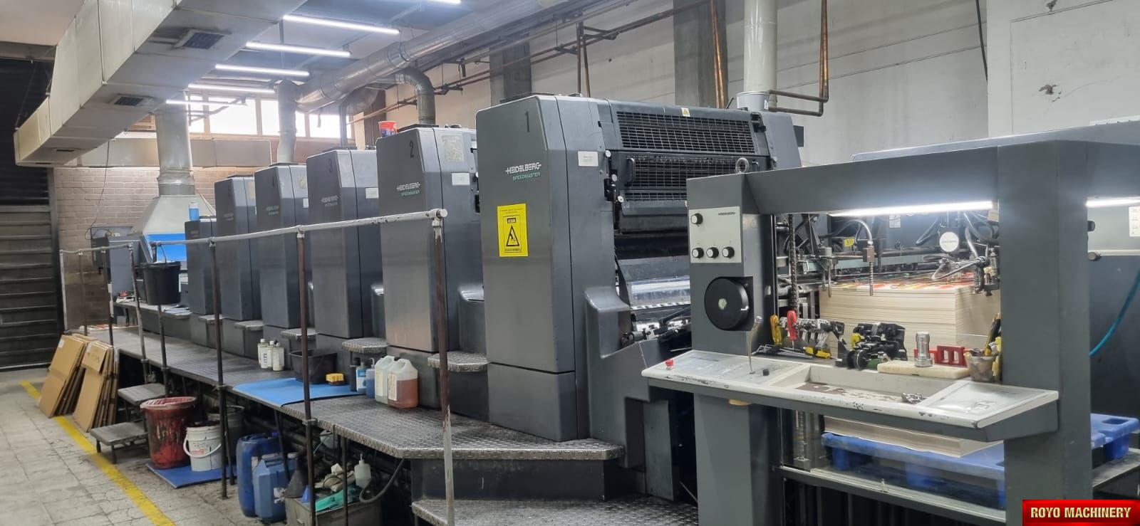 Heidelberg Speedmaster SM CD 102-5 + LX