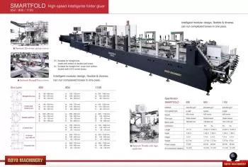 Box Folder Gluer RSF 1100-SL Standard