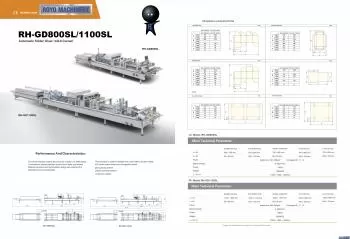 Box Folder Gluer RH-GD800 SL