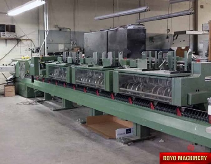 Successful installation by The Royo Machinery Team - Stitcher Muller Martini Minuteman