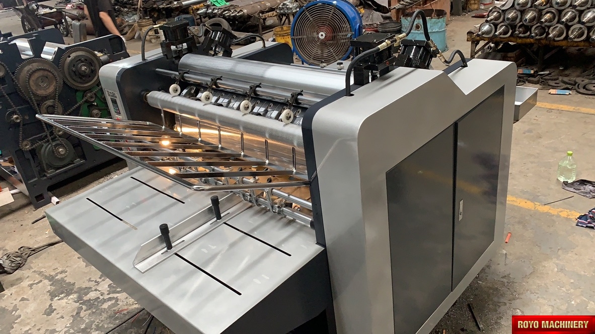 Successful installation by The Royo Machinery Team - Corrugated Board Laminator RKMJ-1000L