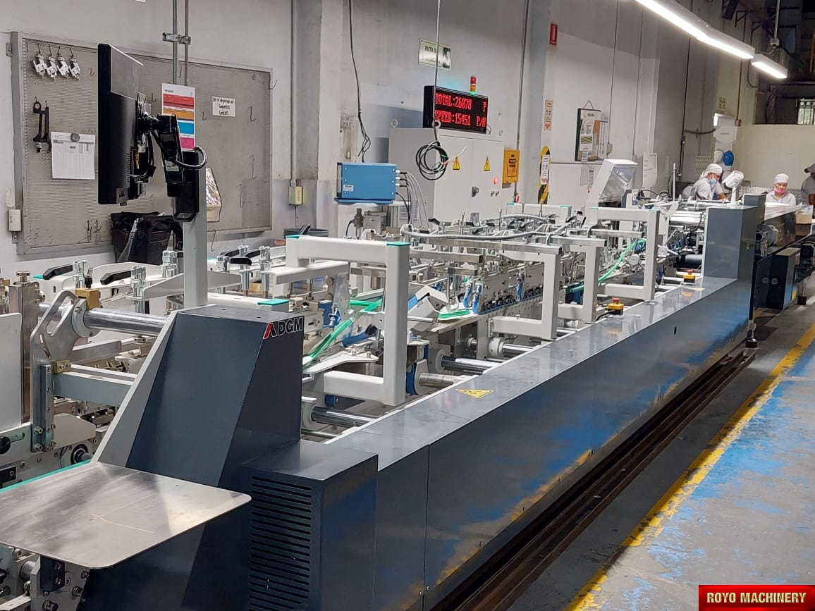 Successful installation by The Royo Machinery Team - Box Folder Gluer SF-650PC